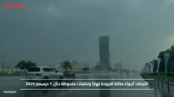 الأرصاد.. أجواء مائلة للبرودة نهارًا وتقلبات ملحوظة حتى 1 ديسمبر 2025